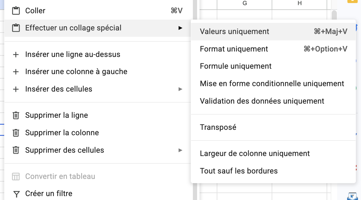 Recopiez et remplacez les originaux